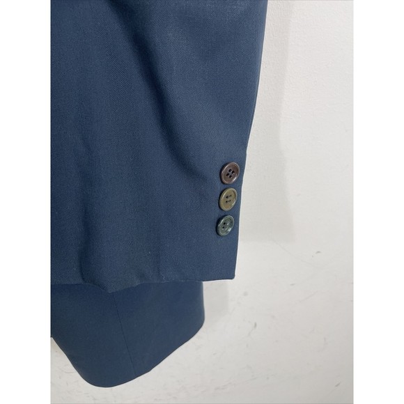 Missoni Men’s Blazer Size 48R Italian Made Two Button Blue Wool Jacket - Picture 2 of 10